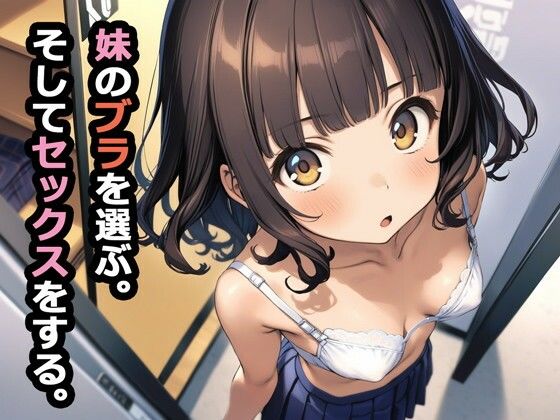 スポブラからワイヤーブラへ…成長途中の妹のおっぱいを口実に連