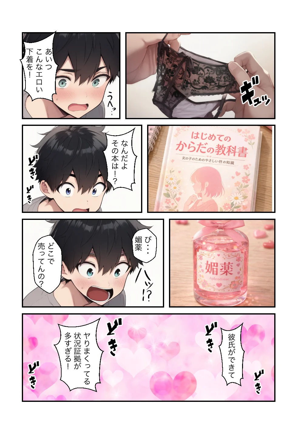 同人エロ漫画 俺の親友が妹のハメ撮りを持っているのだが サンプル13ページ目