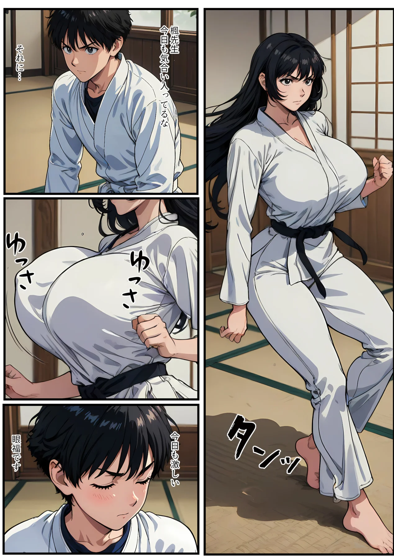 楓先生の敗北 NTR・寝取られ・スポーツ・巨乳 サンプル2ページ目(ニュラルギ)