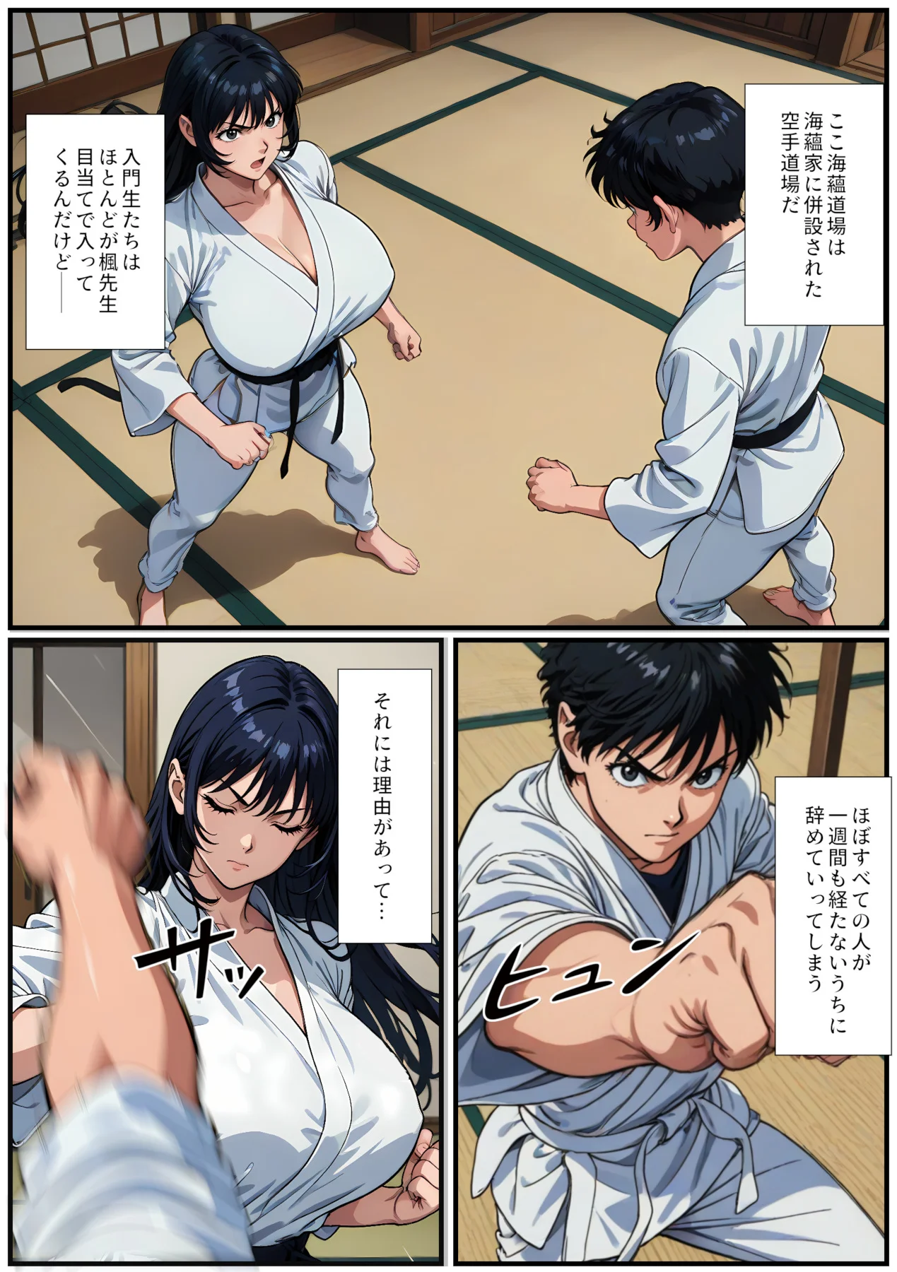 楓先生の敗北 NTR・寝取られ・スポーツ・巨乳 サンプル4ページ目(ニュラルギ)