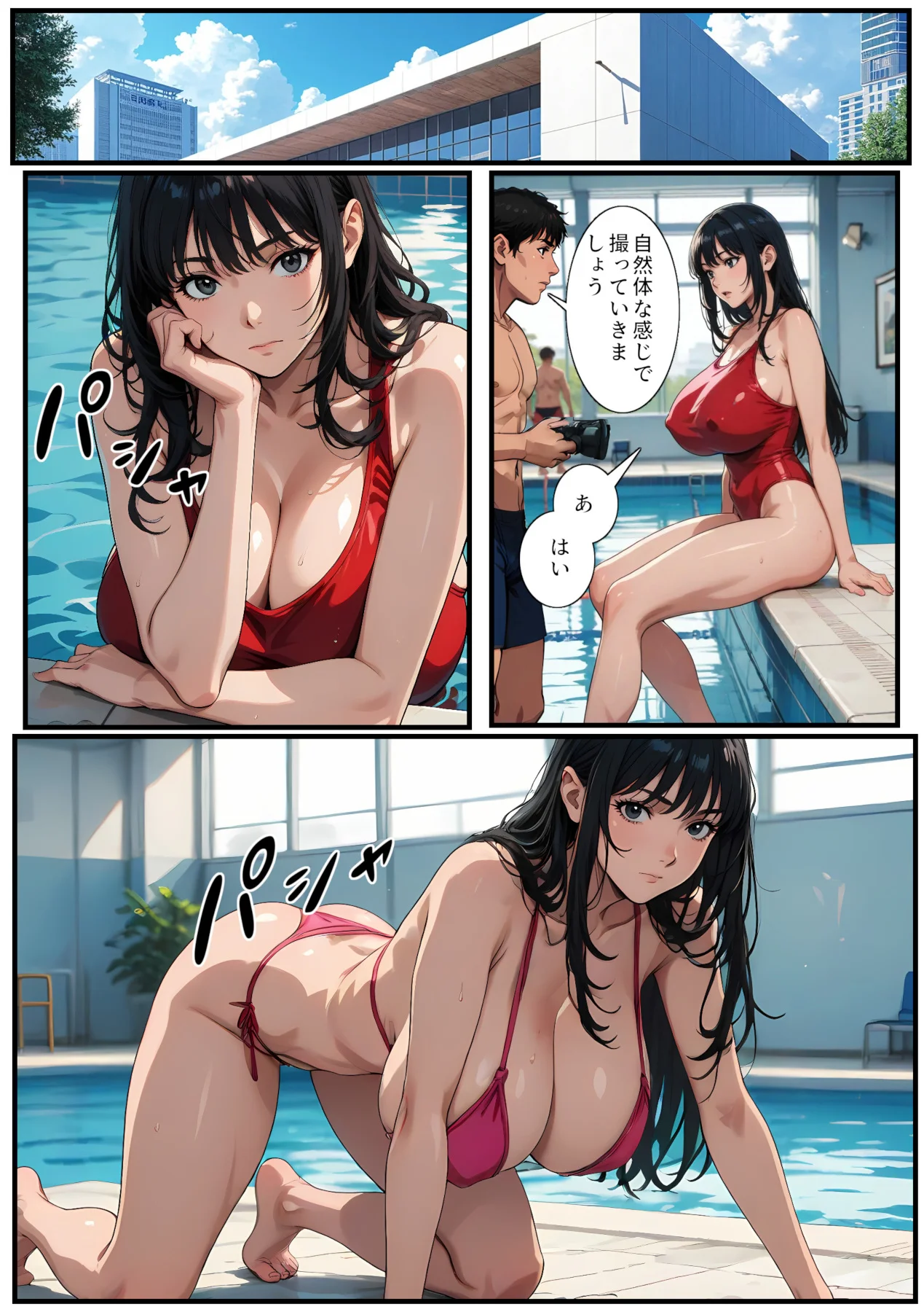 楓先生の敗北 NTR・寝取られ・スポーツ・巨乳 サンプル8ページ目(ニュラルギ)