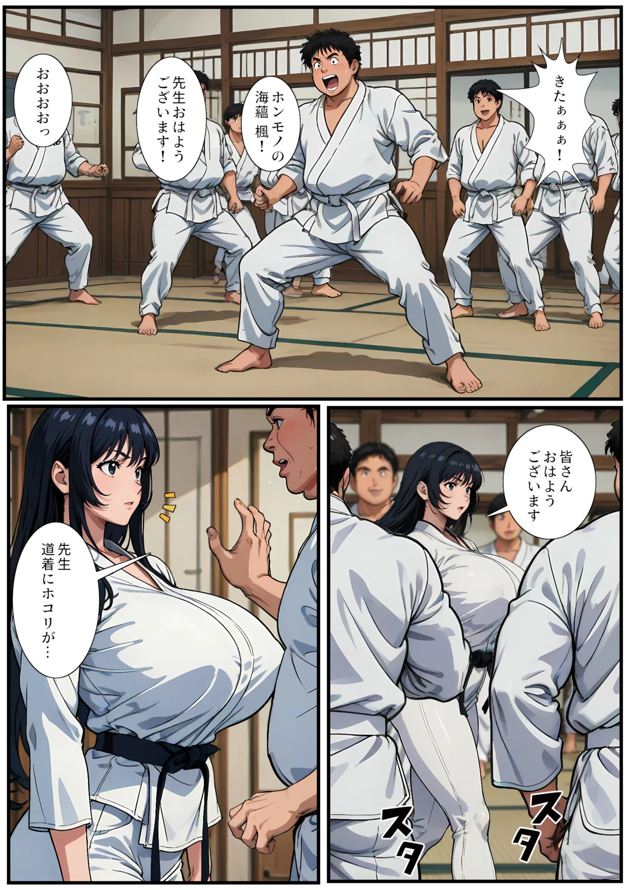 楓先生の敗北 NTR・寝取られ・スポーツ・巨乳 サンプル11ページ目(ニュラルギ)