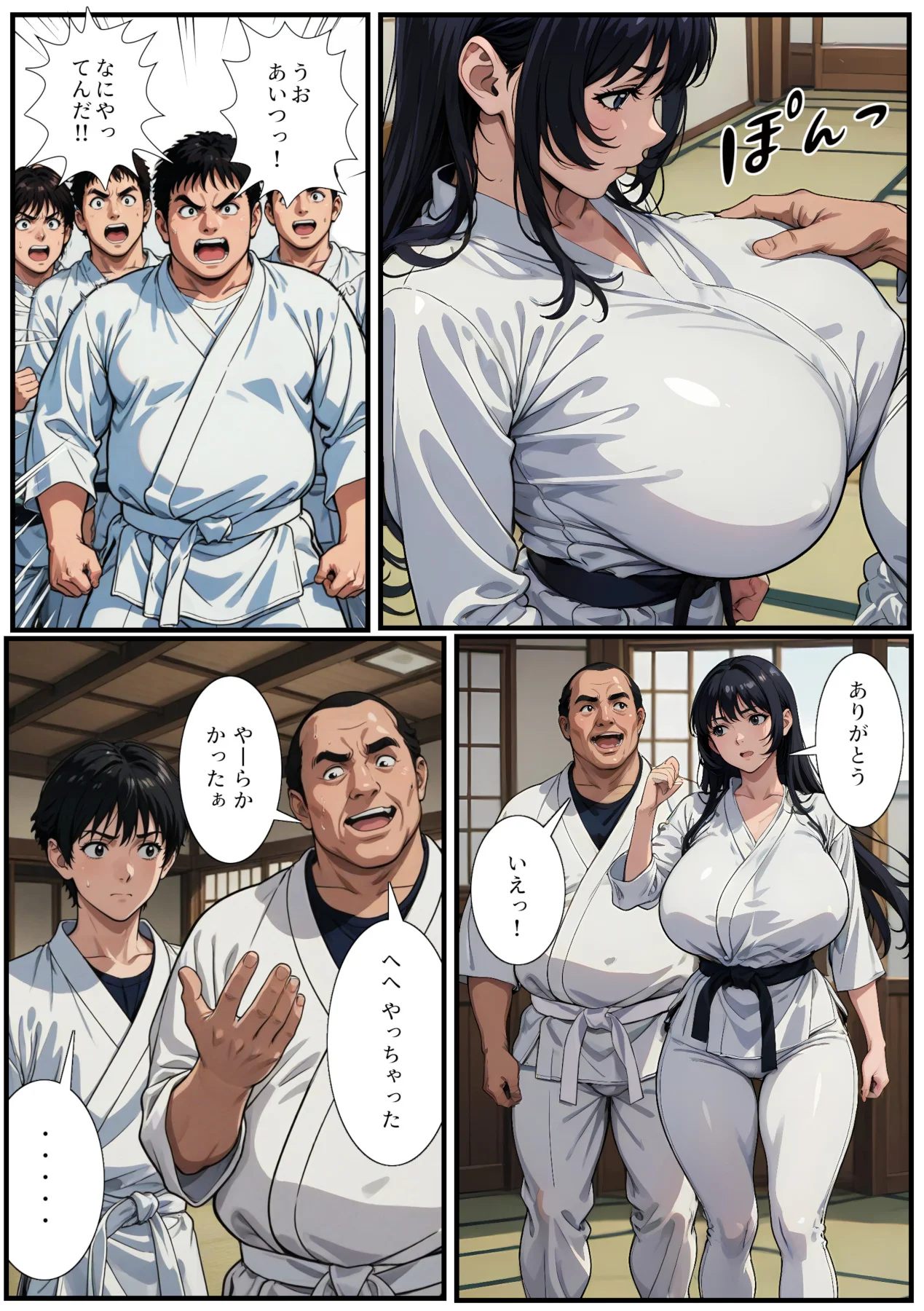 楓先生の敗北 NTR・寝取られ・スポーツ・巨乳 サンプル12ページ目(ニュラルギ)