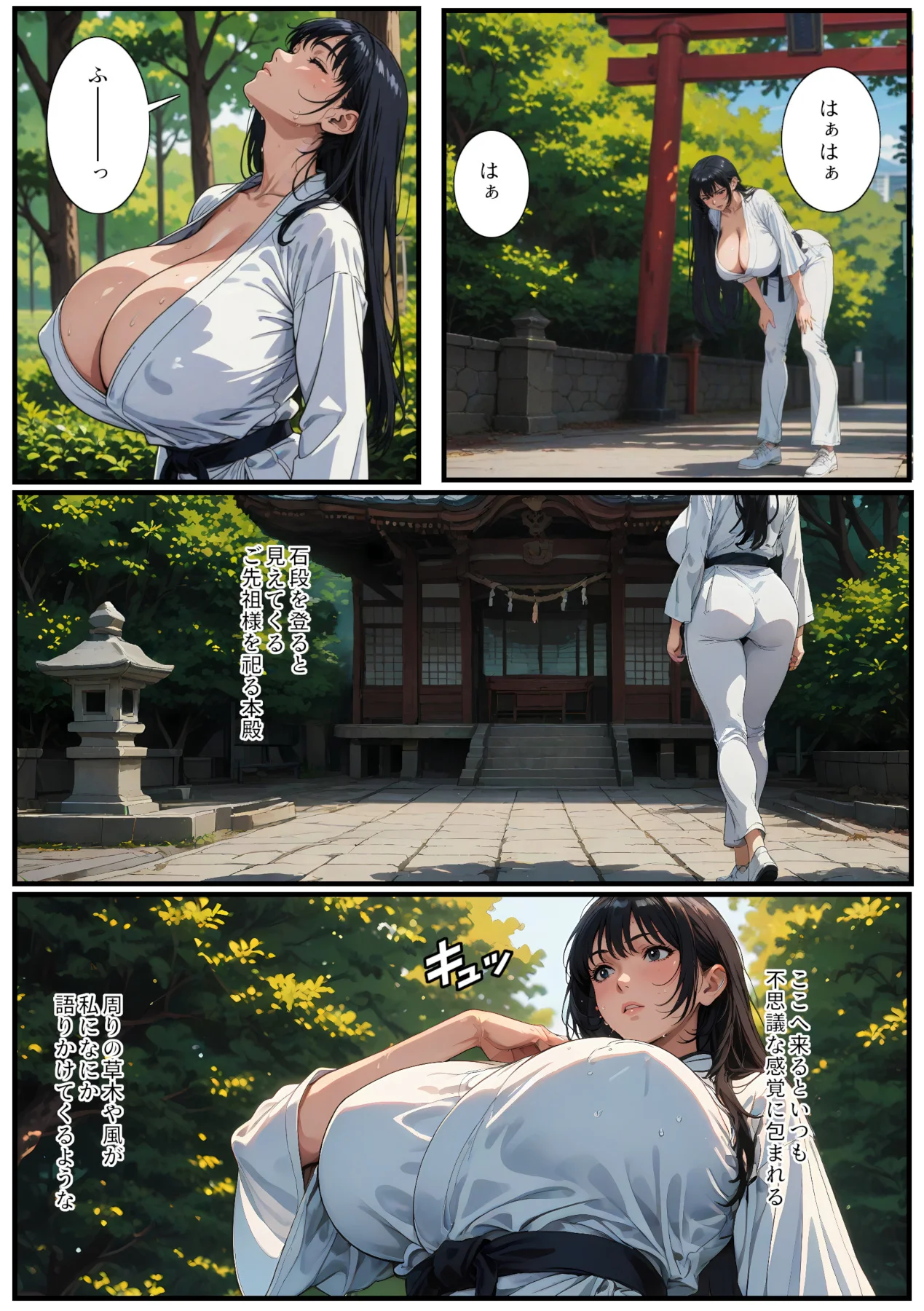 楓先生の敗北 NTR・寝取られ・スポーツ・巨乳 サンプル15ページ目(ニュラルギ)