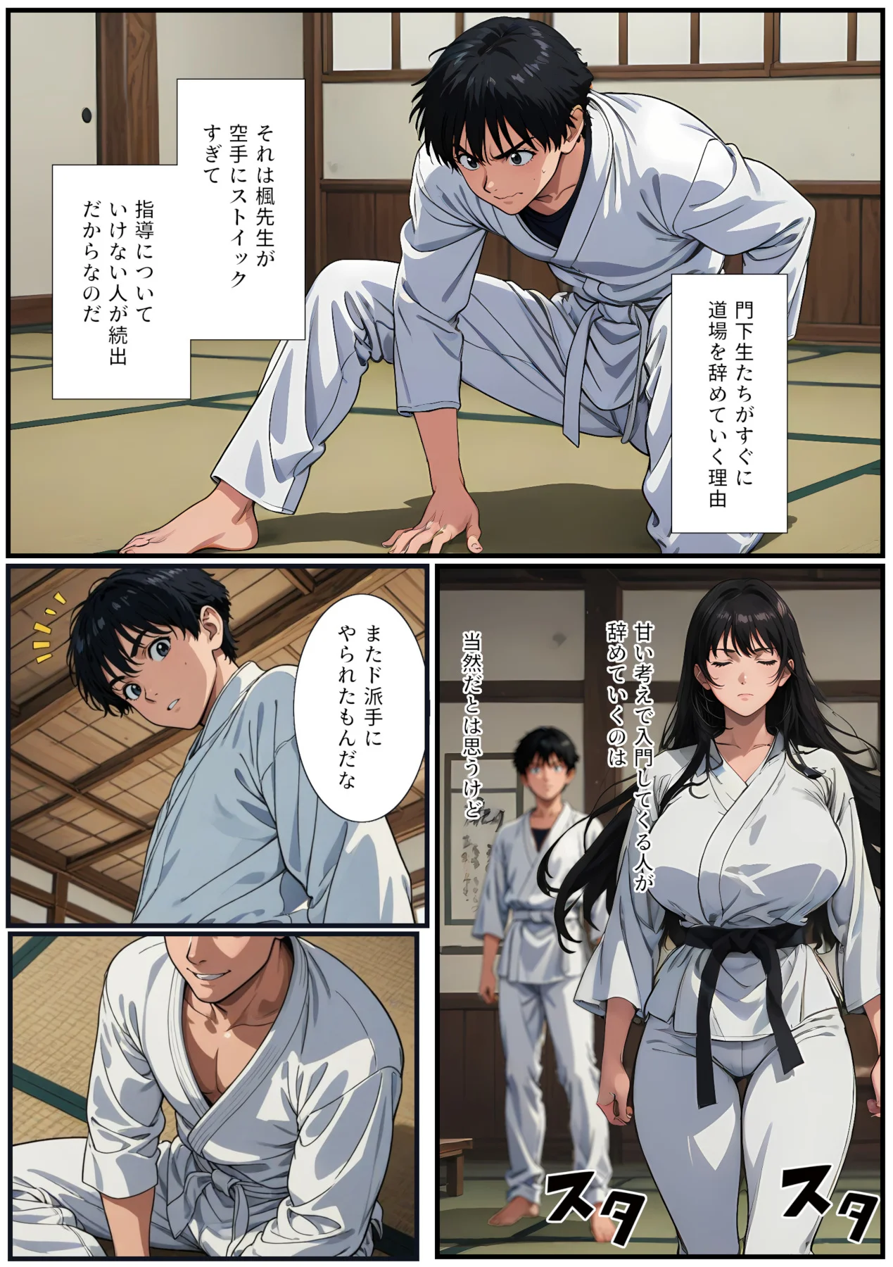 楓先生の敗北 NTR・寝取られ・スポーツ・巨乳 サンプル18ページ目(ニュラルギ)