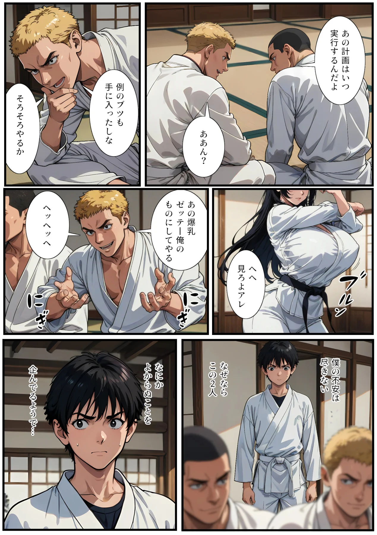 楓先生の敗北 NTR・寝取られ・スポーツ・巨乳 サンプル20ページ目(ニュラルギ)