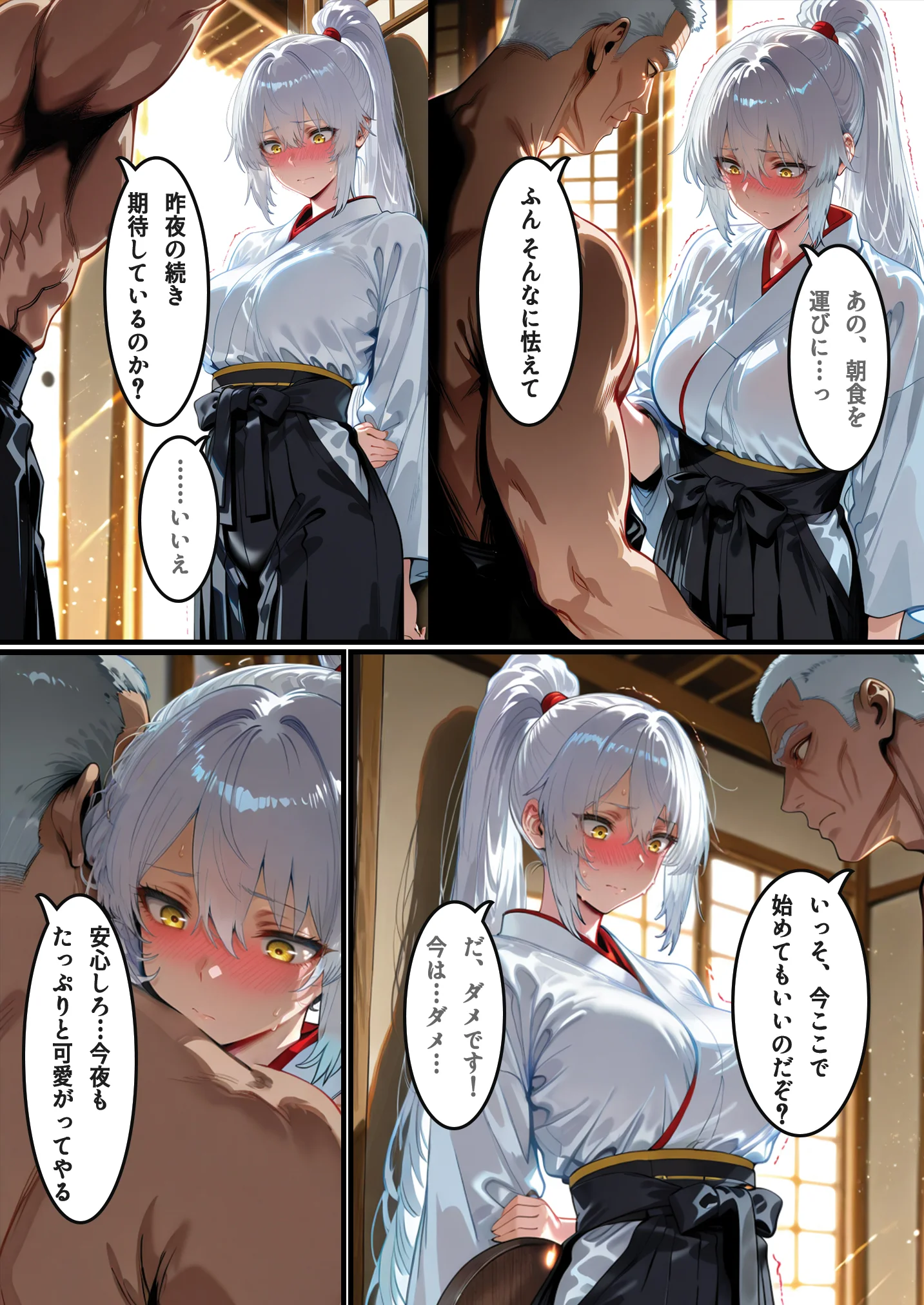 同人エロ漫画 【家系侵蝕】特濃種付けに堕ちた道場人妻 サンプル22ページ目