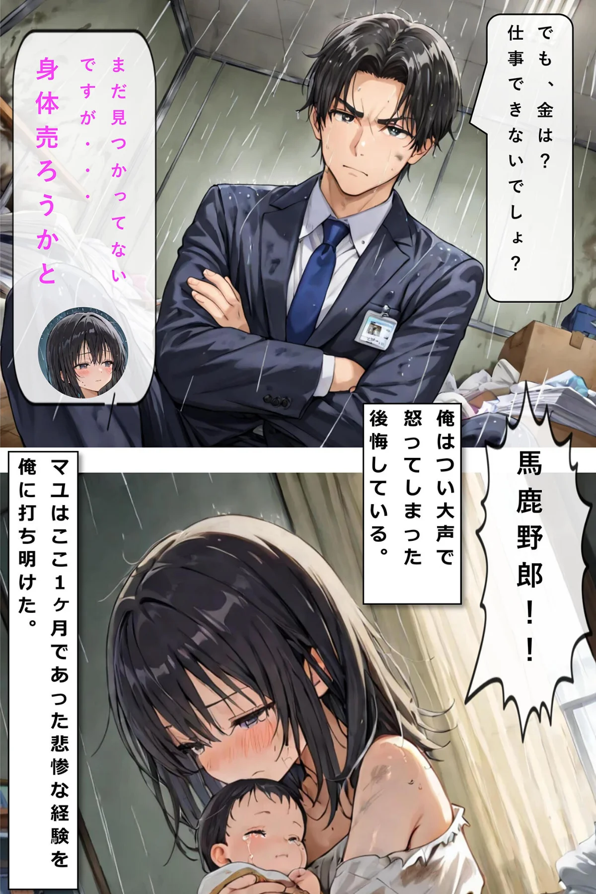 レ○プされていた少女を保護したら花嫁になった話 モザイク版 無料試し読み10ページ目（hentaiedge / あいラビ）