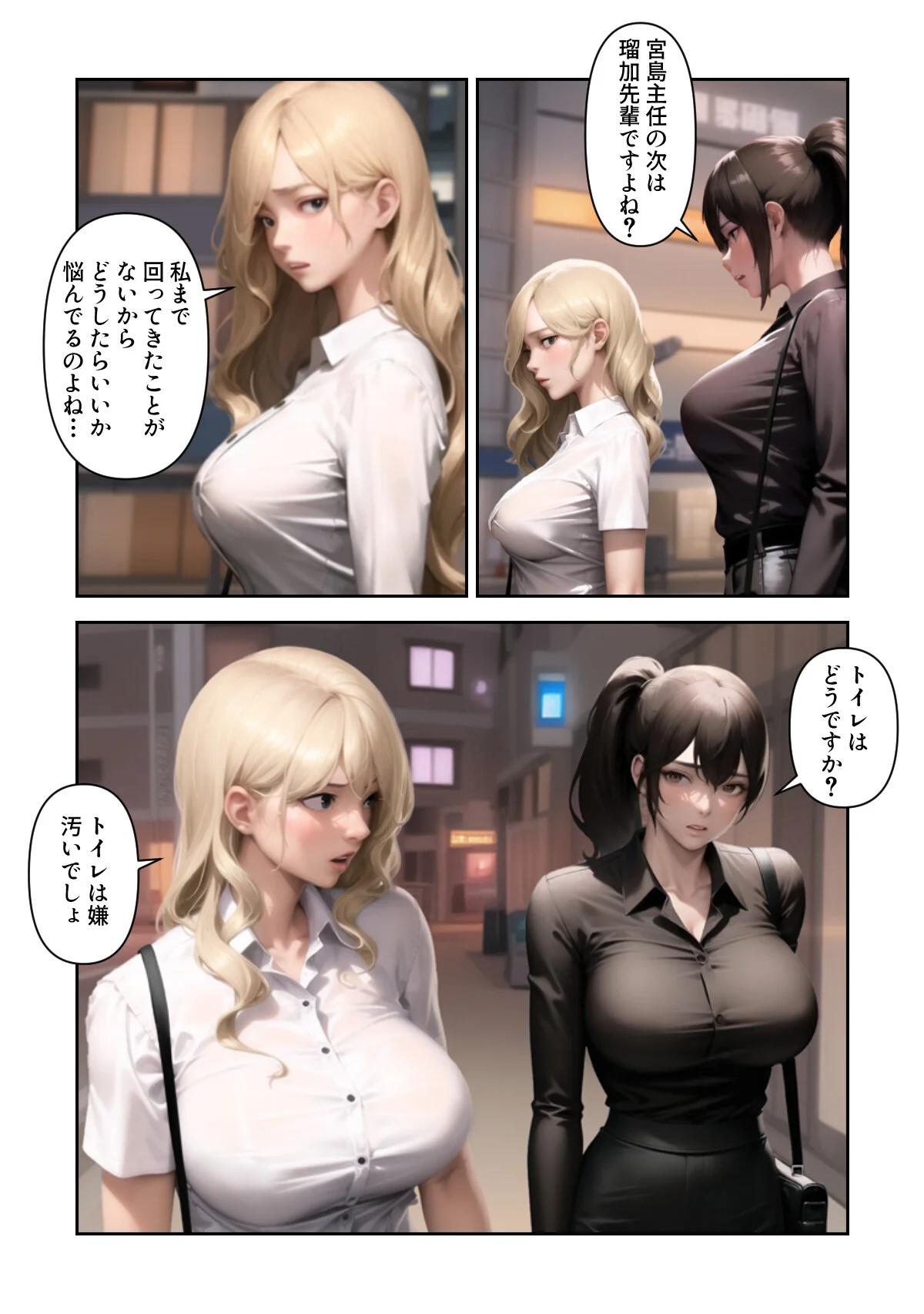 ハーレムの新生活【特別修正版】（単話） 無料試し読み5ページ目（WebtoonKoiContent）