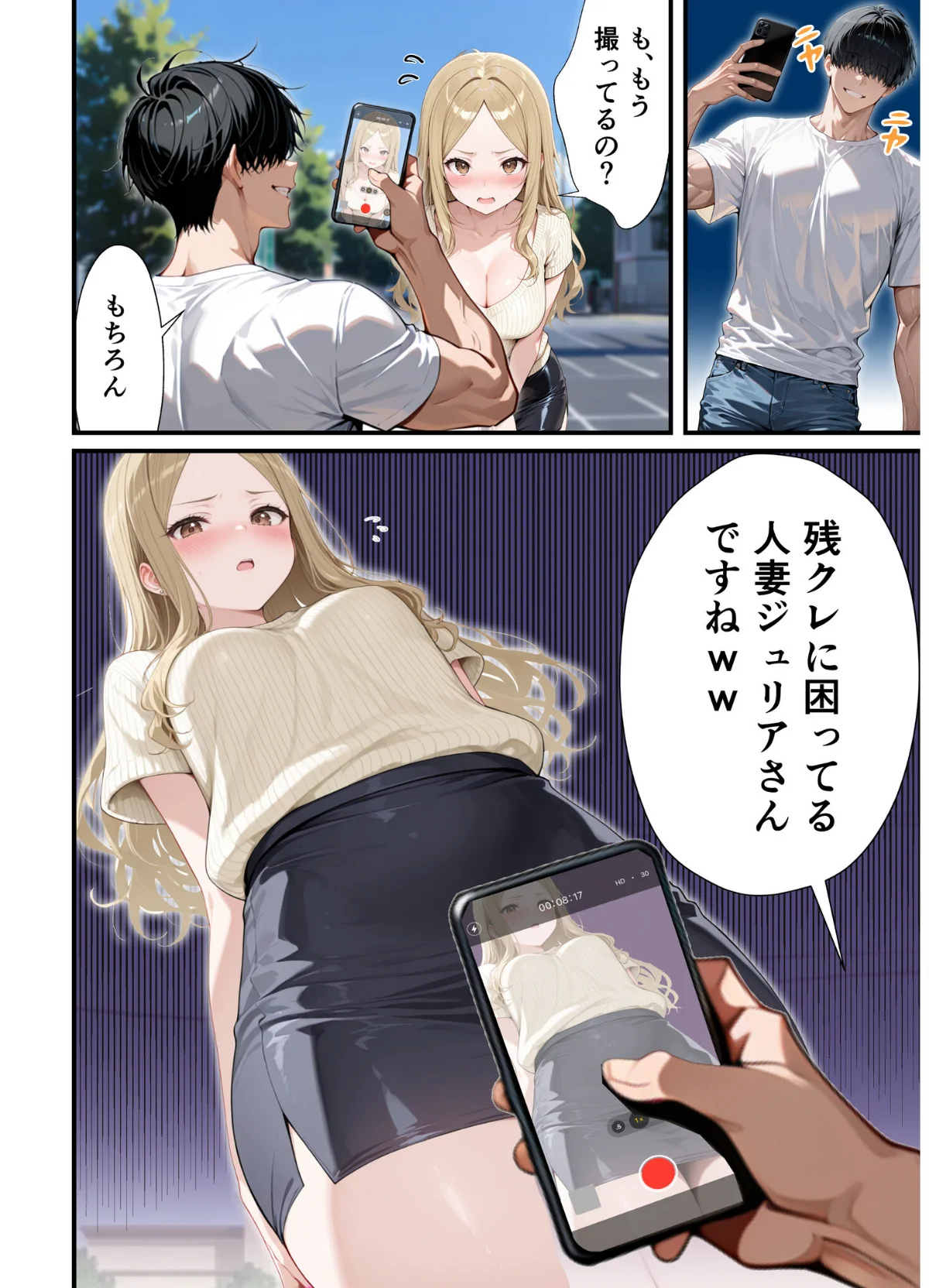 残クレアルフォード元ヤン人妻（32歳3人子持ちママ）NTR〜学生時代にイジメられたヤンキー達に復讐してみた件〜（単話） 無料試し読み2ページ目（ZOCKZOCK出版）